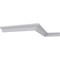 Ekena Millwork 3/4"H x 3/4"P x 7/8"F x 94 1/2"L Traditional Crown Moulding MLD00X00X01TR - alternate 10